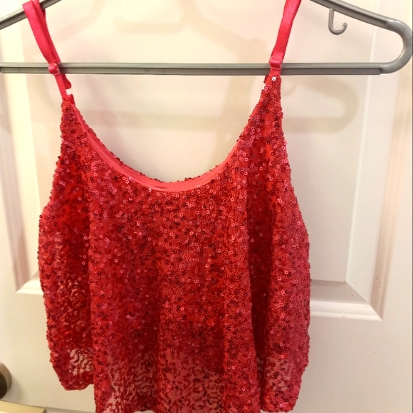 Pink Sequine Top - Picture 2 of 4